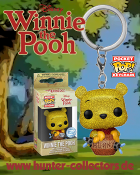 Funko POP Pocket Keychain Schlüsselanhänger Vinyl - Winnie the Pooh Diamond - 4cm
